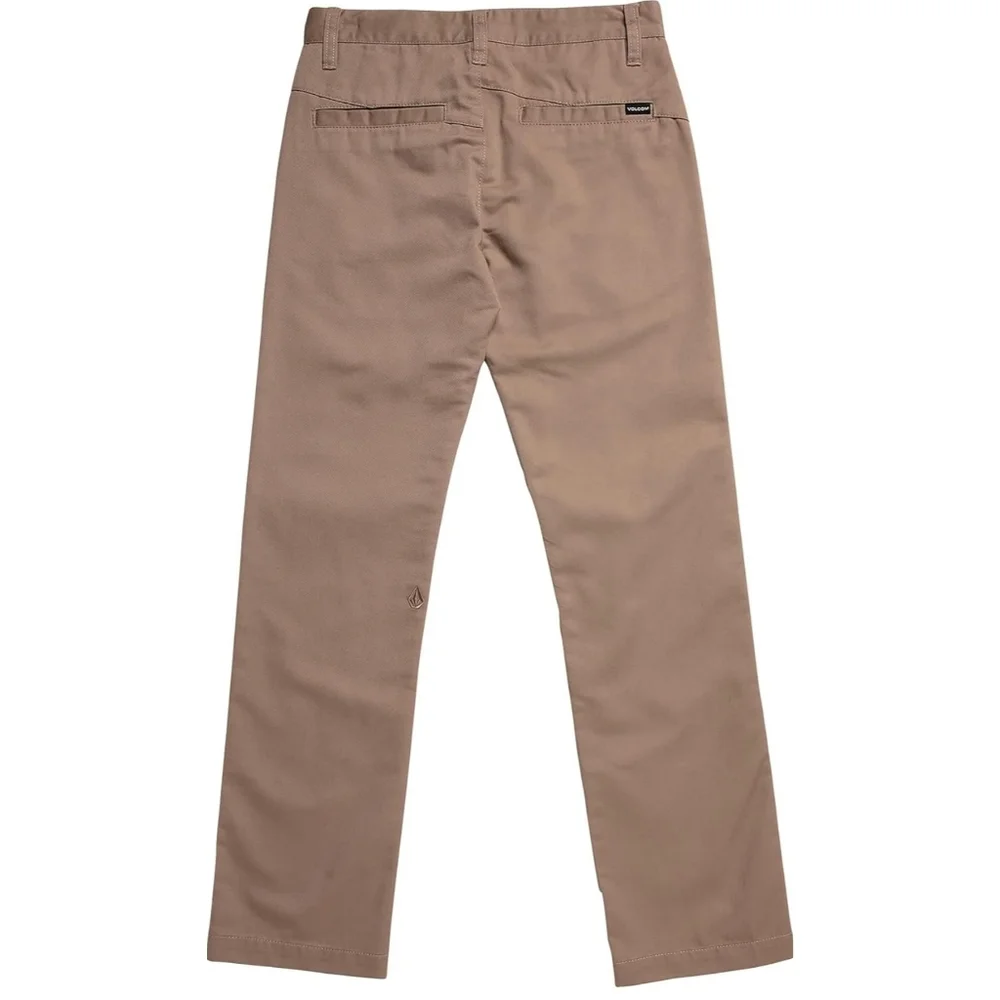 Volcom VMONTY STRETCH PANTS - KHAKI BROWN 29 - Picture 3 of 11